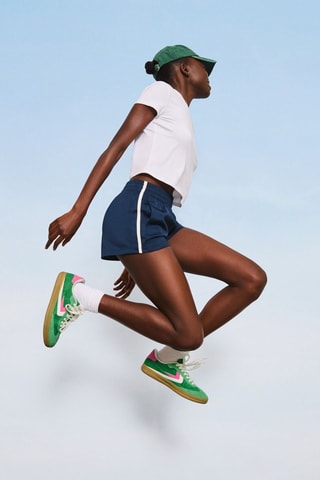 Baskets en cuir - Vert