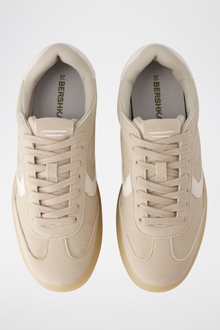 Baskets plateformes - Beige