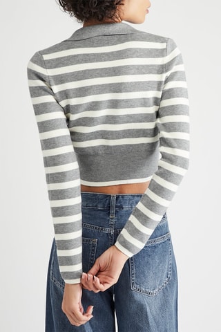 Polo - Blanc et gris