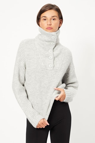 Pull - Gris clair chiné