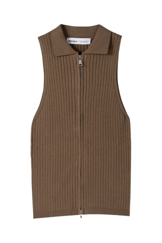 Gilet sans manches - Taupe