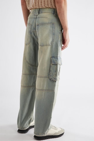 Pantalon cargo - Vert