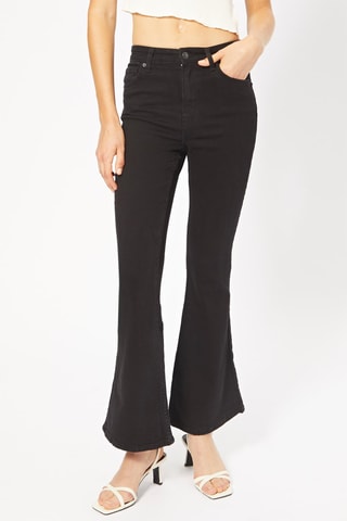 Pantalon flare - Noir