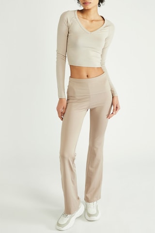 Yogabroek - Beige
