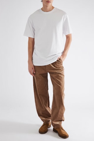 Velours Broek - Camel