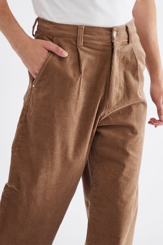 Velours Broek - Camel