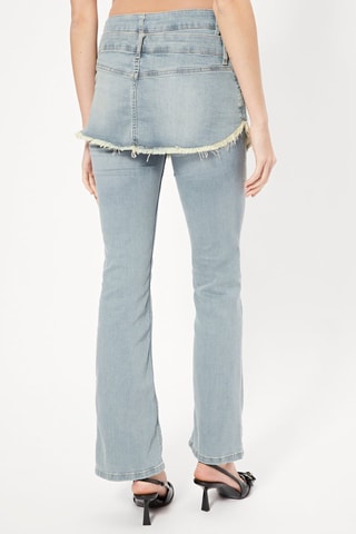 Pantalon bootcut et jupe - Bleu