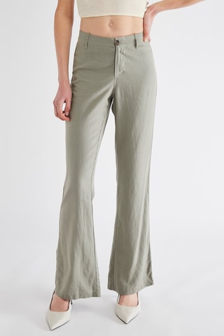 Linnen Broek - Groen