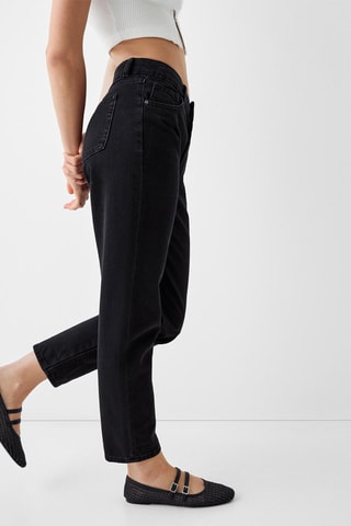 Jean mom - Noir