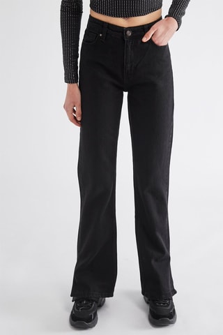 Pantalon droit - Noir