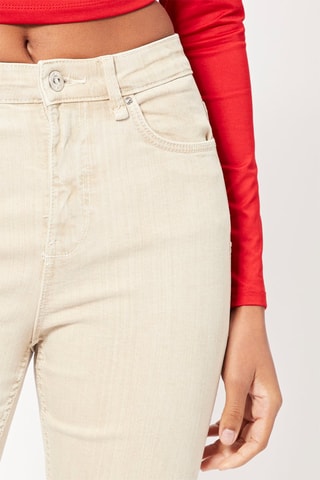 Jean droit - Beige