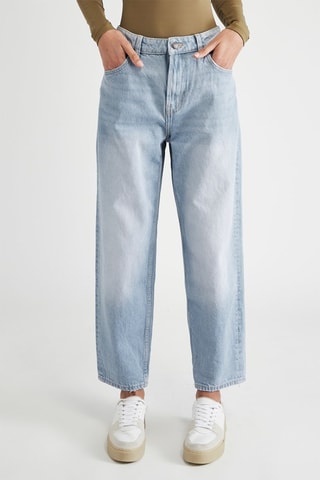 Jean mom - Bleu