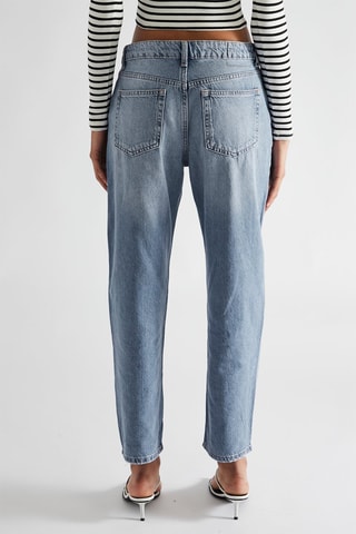 Jean mom - Bleu