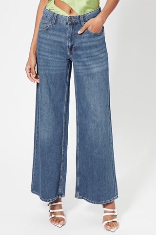 Jean wide legs - Bleu