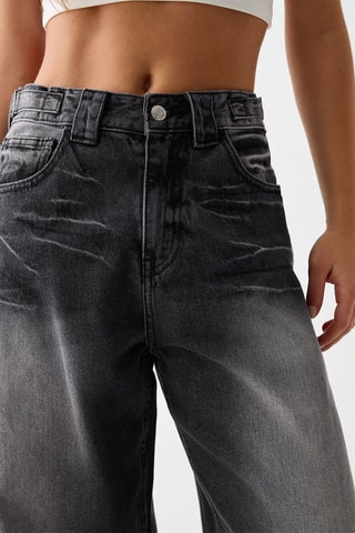 Jean wide legs - Gris