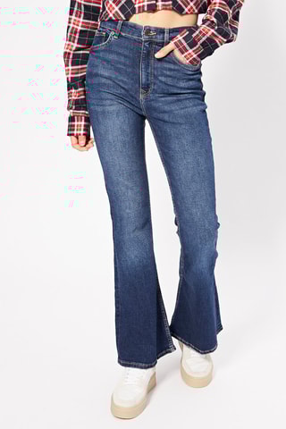 Jean flare - Bleu foncé