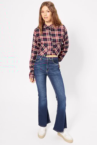 Jean flare - Bleu foncé