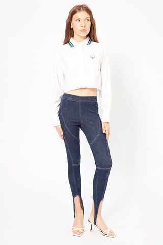 Jean fuseau - Bleu marine