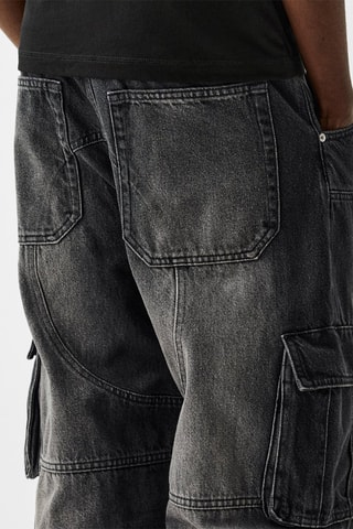 Pantalon cargo - Noir