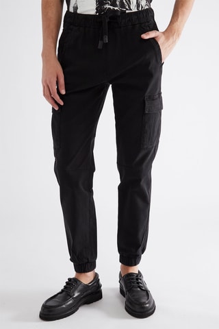 Joggingbroek regular - Zwart