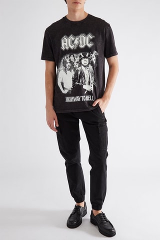 Joggingbroek regular - Zwart