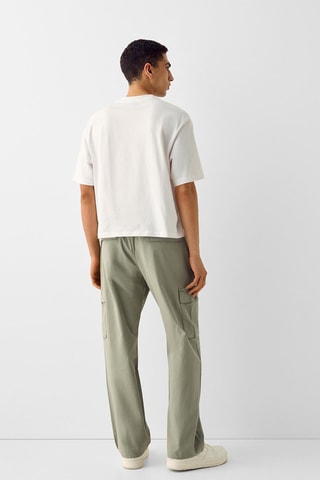 Pantalon cargo - Vert