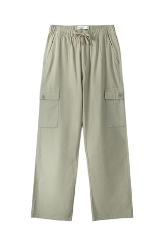 Pantalon cargo - Vert