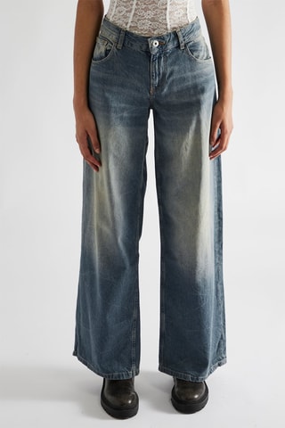 Jean wide legs - Bleu