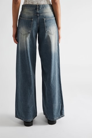 Jean wide legs - Bleu