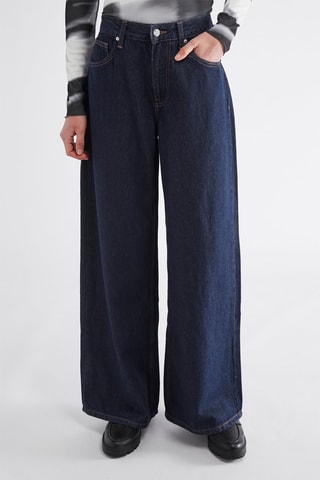 Jean wide legs - Bleu