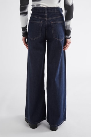 Jean wide legs - Bleu