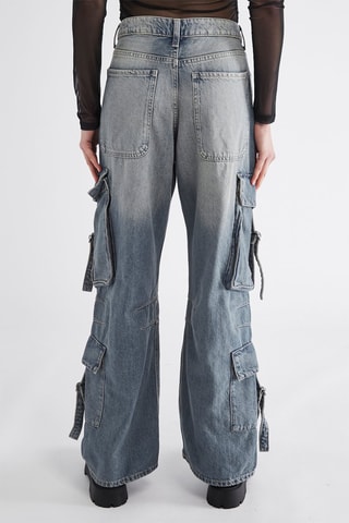 Jean cargo - Bleu