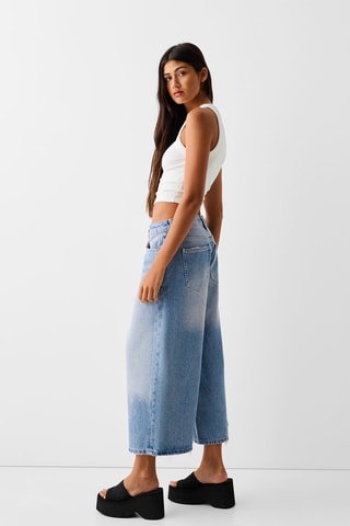 Jean wide legs - Bleu