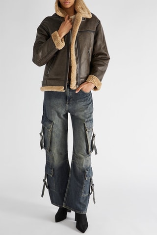 Blouson aviateur - Marron