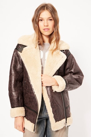 Veste réversible - Marron