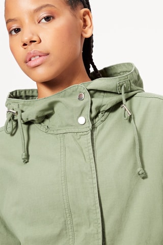 Parca com capuz - Verde