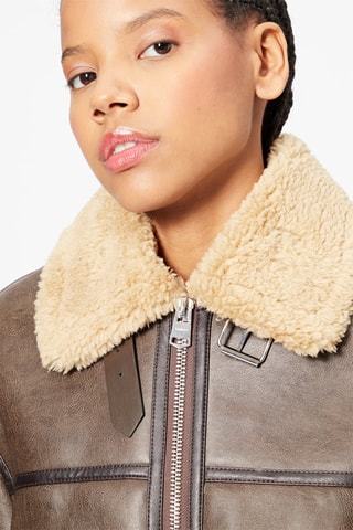 Veste réversible - Marron