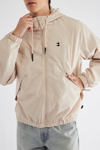 Veste à capuche - Beige