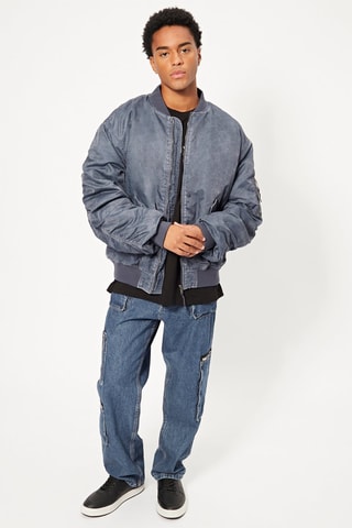 Bomber - Blue marine chiné