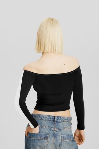 Crop top - Noir