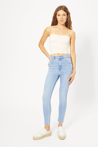 Crop top bustier - Blanc