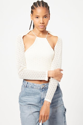 Crop top - Blanc