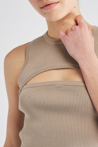Crop top - Beige