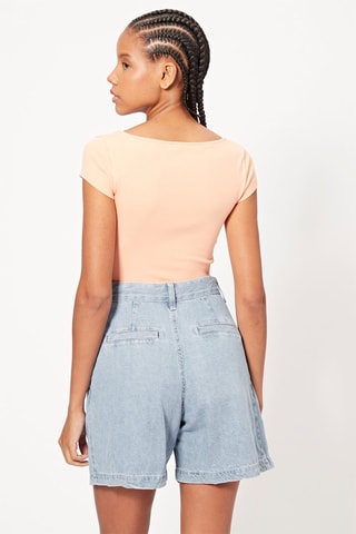 Crop top - Pêche