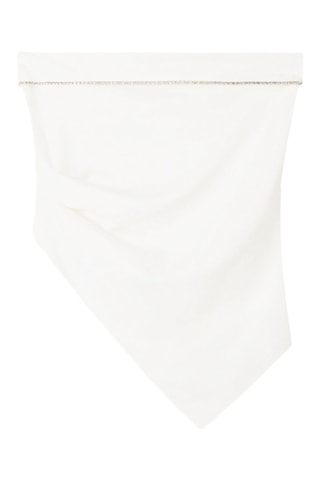 Top bustier - Blanc