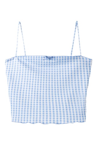 Mouwloze top - Lichtblauw