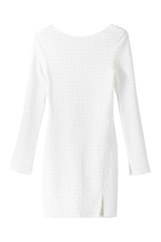 Robe fourreau - Ecru