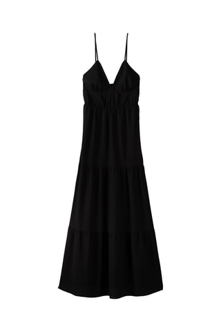 Robe volantée - Noir