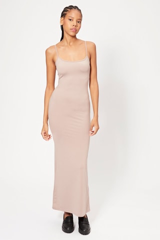 Robe longue - Taupe