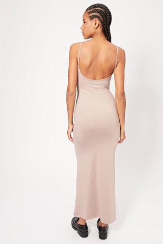 Robe longue - Taupe